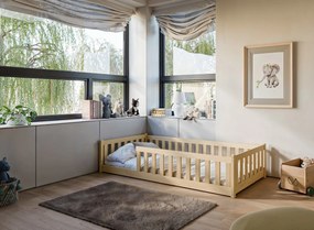 Παιδικό Κρεβάτι BELLA 90x200 pine