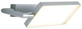 Φωτιστικό Τοίχου - Απλίκα Book LED-BOOK-AP-GR 17W Led 22,5x10-15cm Grey Luce Ambiente Design Aluminium