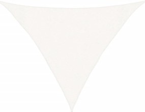 vidaXL Πανί Σκίασης Λευκό 3 x 3 x 4,2 μ. από HDPE 160 γρ/μ²