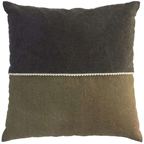 Μαξιλάρι Διακοσμητικό (Με Γέμιση) Ground 017337 Grey-Beige 45X45 Fabric