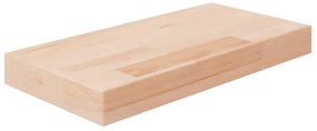 vidaXL Ράφι 40x20x4 εκ. από Ακατέργαστο Μασίφ Ξύλο Δρυός