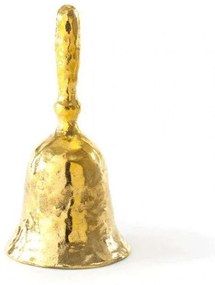 Διακοσμητικό Κουδούνι 16420 12x25cm Gold Seletti Μέταλλο