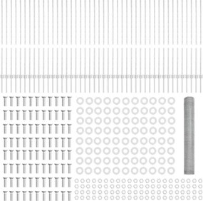 vidaXL Συγκολλητός φράχτης από σύρμα 100 x 1,2 μ (Π x Υ)