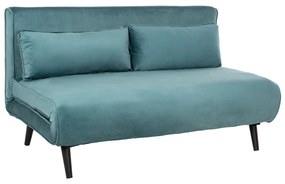 ΚΑΝΑΠΕΣ ΚΡΕΒΑΤΙ 2 ΑΤΟΜΩΝ ASMA HM3077.15 ΒΕΛΟΥΔΟ ΜΕΝΤΑ 140x80x77Yεκ.