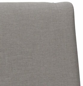 vidaXL Ταπετσαρισμένο κεφαλάρι Taupe 80 cm Στερεά ξυλεία πεύκου