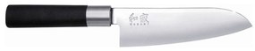 Μαχαίρι Santoku Wasabi 6716S 16,5cm Black KAI Stainless Steel