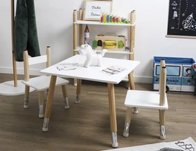 Σετ Τραπέζι και Καρέκλες Σχέδιο Μολύβι Home Deco Kids - 3 τεμάχια