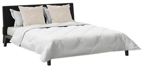 vidaXL Πάπλωμα Άλλο με μαξιλάρι 3 pcs Λευκό 260 x 220 εκ. Μικροΐνες