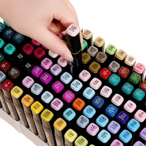 TOUCH Double-Sided Μαρκαδόροι Ζωγραφικής με Διπλή Μύτη σε 60 Χρώματα