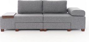 3-Seat Sofa-Bed Perenna Linen - Grey Grey