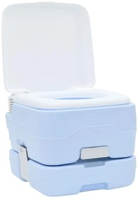 vidaXL Φορητή Τουαλέτα Καμπίνας Γαλάζιο 41.5 x 36.5 x 30 cm