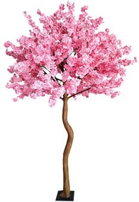 Τεχνητό Δέντρο Κερασιά 6321-6 270cm Pink Supergreens Υαλοβάμβακας