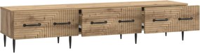 vidaXL Ντουλάπι TV 147 x 34,5 x 30 εκ Artisan Δρυς Επεξεργασμένο Ξύλο