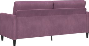 vidaXL Καναπές με Αποθήκευση Μοβ 192 x 78 x 87 εκ. Πολυεστέρας