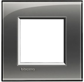 Πλαίσιο 2 Θέσεων Γκρι London Fog Bticino LNA4802KF Legrand-LNA4802KF-Ανθρακί LNA4802KF
