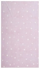 Κουβέρτα Βρεφική Fleece Glow Interstellar Pink Nef-Nef Cradle 110x150cm Πολυέστερ