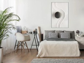 Αφίσα - Zen Garden - 40x60 - Μαύρο - Με πασπαρτού