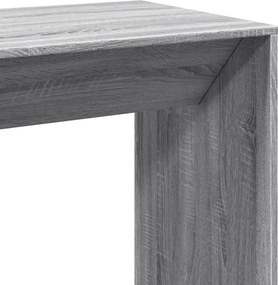 vidaXL Τραπέζι Μπαρ Γκρι Sonoma 102x50x103,5εκ. Επεξεργ. Ξύλο