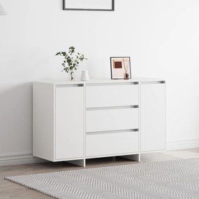 vidaXL Κονσόλα Λευκή 120x41x75 εκ. Κατασκευασμένη από Συνθετικό Ξύλο