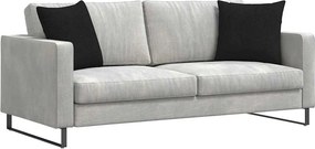 vidaXL Μαξιλάρι Καναπέ 2 pcs Μαύρο 45 x 45 cm ύφασμα