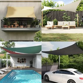 vidaXL Πανί Σκίασης Ορθογώνιο Τερακότα 5 x 8 μ. από Ύφασμα Oxford