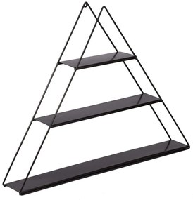 Ραφιέρα Τοίχου Cara 835PUQ6280 70x10x59cm Black