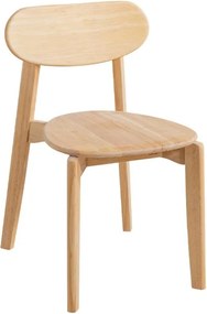 Καρέκλα Nextdeco Natural μασίφ ξύλο Y75,5x44x54εκ.