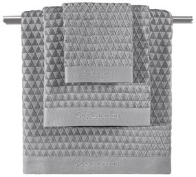 Πετσέτες Tokyo (Σετ 3τμχ) Silver Guy Laroche Σετ Πετσέτες 70x140cm 100% Cotton
