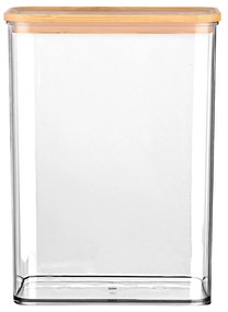 ESTIA ΔΟΧΕΙΟ ΑΠΟΘΗΚΕΥΣΗΣ BAMBOO ESSENTIALS ΠΛΑΣΤΙΚΟ 2500ml ΣΤΟΙΒΑΖΟΜΕΝΟ