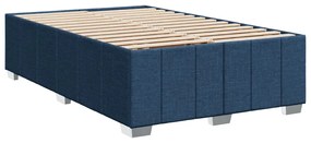 ΚΡΕΒΑΤΙ BOXSPRING ΜΕ ΣΤΡΩΜΑ ΜΠΛΕ 120X190 ΕΚ. ΥΦΑΣΜΑΤΙΝΟ 3289306