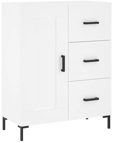 vidaXL Ντουλάπι Λευκό 69,5x34x180 εκ. από Επεξεργασμένο Ξύλο