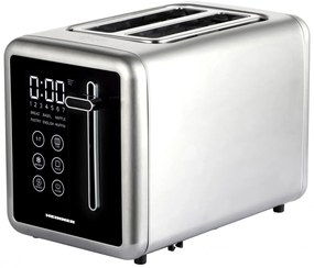 Heinner HTP-DD900BKSS Φρυγανιέρα 2 θέσεων 900W με Λειτουργία Ξεπαγώματος,  Inox