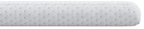 vidaXL Στρώματα Λευκό 90 x 190 cm 100% ύφασμα πολυεστέρα με τζακάρ