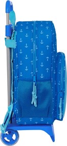 Σχολική Τσάντα με Ρόδες Donald Μπλε 33 x 42 x 14 cm