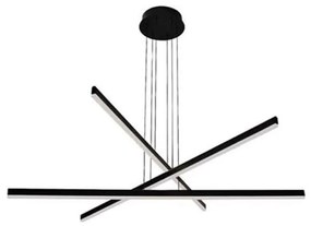 Φωτιστικό Οροφής Led 1947 48W 3000K 100Lm Black Aluminium