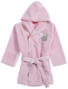Βρεφικό Μπουρνούζι Nef-Nef Homeware Baby Cute Snail Ροζ No4