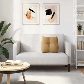 vidaXL Μαξιλάρι Πλάτης Καφέ 45 x 24 x 50 εκ Βελούδο