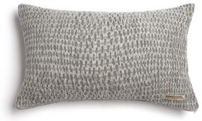 Μαξιλαροθήκη Διακοσμητική Ismaros Classic Grey-Silver Aslanis Home 30X50 Βαμβάκι-Chenille