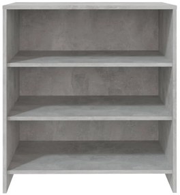 vidaXL Ντουλάπι Γκρι Σκυροδέματος 70x40,5x75 εκ. Επεξεργασμένο Ξύλο