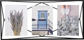 Umbra μαύρη μεταλλική πολυκορνίζα 48Χ23/Prisma 313019-040