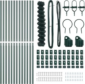vidaXL Φράχτης Συρμάτινου Φράχτη 25 x 1,4 μ (Π x Υ)