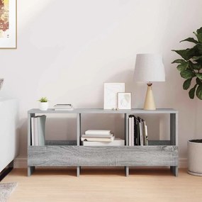 vidaXL Ράφι Περιοδικών Γκρίζο Σονομα 102 x 30 x 45 εκ.