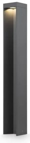 Επιδαπέδιο Φωτιστικό LED Αλουμίνιο Essen H65 Φ8,5 Maytoni-O596FL-L9GR4K1-Γκρι O596FL-L9GR4K1