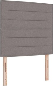 vidaXL Κεφαλάρι Taupe ύφασμα