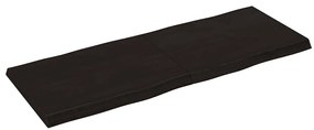 vidaXL Επιφ Τραπεζιού Αν Καφέ 160x60x(2-6)εκ.Ακατέργ. Μασίφ Ξύλο Δρυός