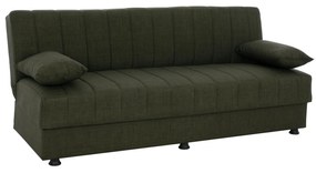 Καναπές - Κρεβάτι Andri 3θέσιος Σκούρο Λαδί 180x72x77 εκ. 180x72x77 εκ.