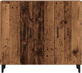 vidaXL Ντουλάπι Παλαιό Ξύλο 90 x 34 x 80 εκ. από Επεξεργασμένο Ξύλο