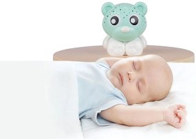 Φωτάκι Νυκτός - Προτζέκτορας Goodnight Bear 0188118 Mint-White Playgro