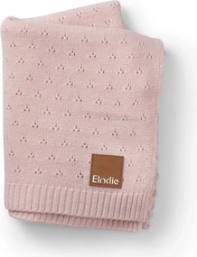 Βρεφική Κουβέρτα Pointelle Ακρυλική Misty Pink 75x100cm Elodie Details