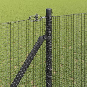VidaXL Συρματόπλεγμα με ακίδες 25 x 1,5 m Χάλυβας με επικάλυψη PVC